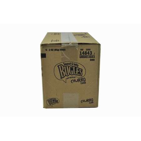 Bugles Bugles 3 oz. Sweet & Salty Churro, PK6 16000-14843